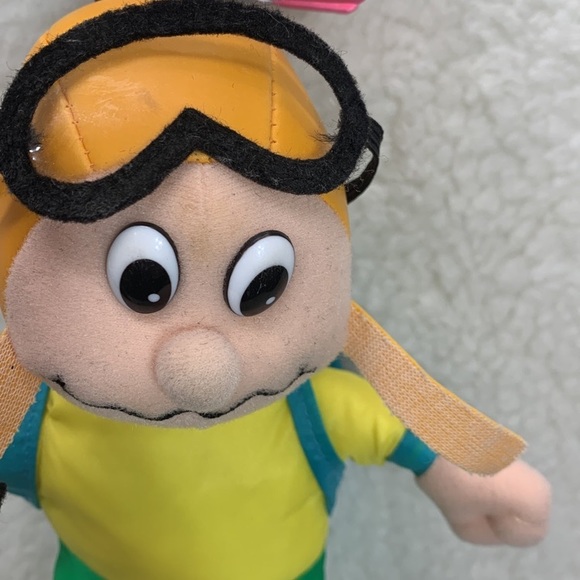 Go Fly A Kite Parachute jumper boy plush vintage 2002 parachute material - Picture 6 of 12